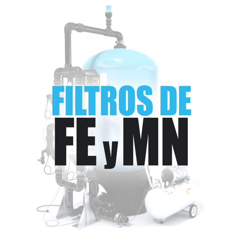 Información técnica filtros para eliminar hierro y manganeso